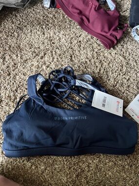 Born Primitive Vitality Sports Bra in XL Navy